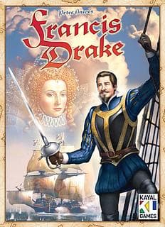 Portada juego de mesa Francis Drake