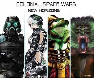 Portada juego de mesa Colonial Space Wars: New Horizons