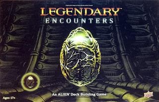 Portada juego de mesa Legendary Encounters: An Alien Deck Building Game