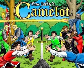 Portada juego de mesa Camelot