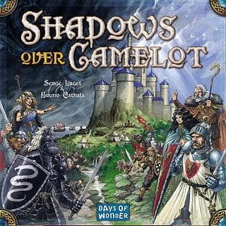 Portada juego de mesa Shadows over Camelot