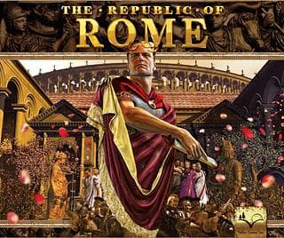 Portada juego de mesa República de Roma
