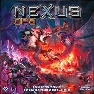 Portada juego de mesa Nexus Ops