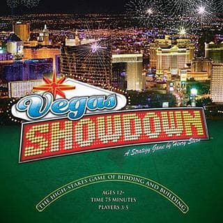 Portada juego de mesa Vegas Showdown