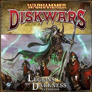 Portada juego de mesa Warhammer: Diskwars – Legiones de la Oscuridad