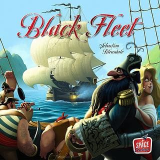 Portada juego de mesa Black Fleet