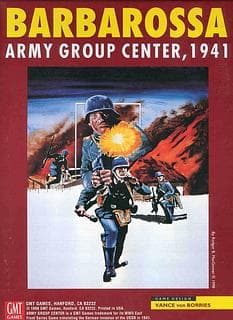 Portada juego de mesa Barbarossa: Army Group Center, 1941