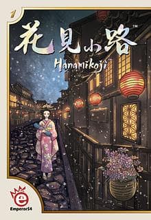 Portada juego de mesa Hanamikoji