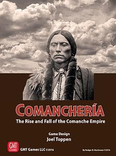 Portada juego de mesa Comanchería: The Rise and Fall of the Comanche Empire