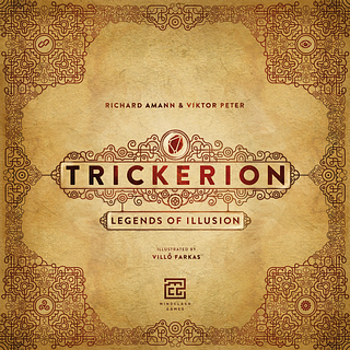 Portada juego de mesa Trickerion: Legends of Illusion