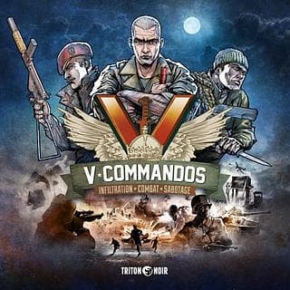Portada juego de mesa V-Commandos