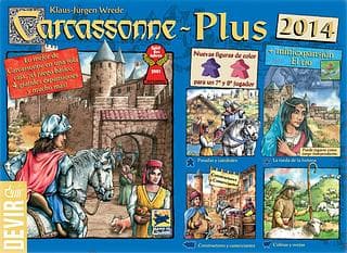 Portada juego de mesa Carcassonne - Plus 2014
