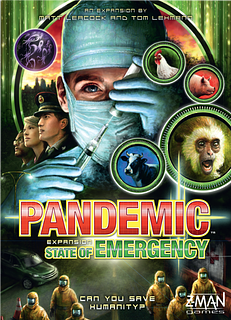 Portada juego de mesa Pandemic: Estado de Emergencia