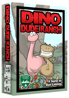 Portada juego de mesa Dino Dude Ranch