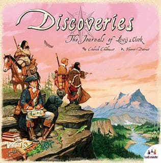 Portada juego de mesa Discoveries: The Journals of Lewis and Clark