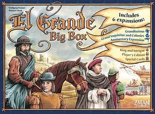 Portada juego de mesa El Grande: Edición 20º aniversario