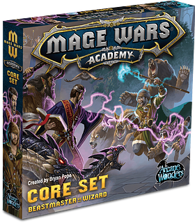 Portada juego de mesa Mage Wars Academy