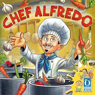 Portada juego de mesa Chef Alfredo