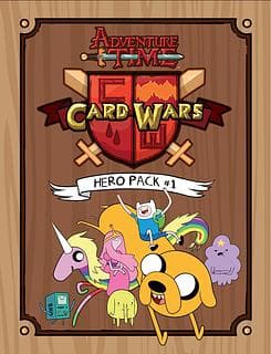 Portada juego de mesa Hora de Aventuras Card Wars: Pack de Héroes