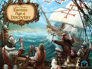 Portada juego de mesa Empires: Age of Discovery