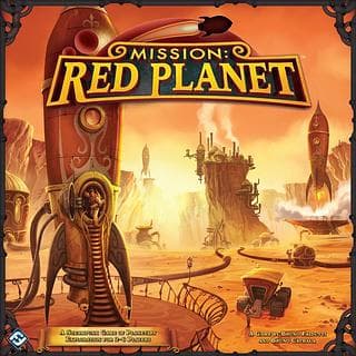Portada juego de mesa Misión: Planeta Rojo