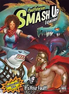 Portada juego de mesa Smash Up: ¡Es culpa vuestra!
