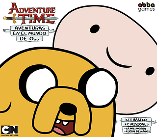 Portada juego de mesa Adventure Time: Adventures in the Land of Ooo