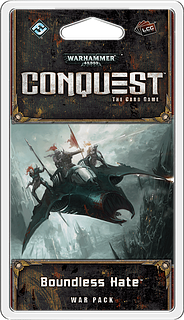 Portada juego de mesa Warhammer 40,000: Conquest – Odio infinito