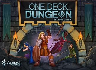Portada juego de mesa One Deck Dungeon