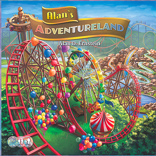 Portada juego de mesa Alan's Adventureland