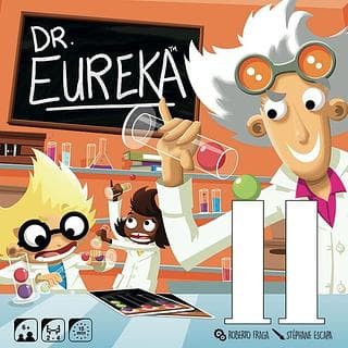 Portada juego de mesa Dr. Eureka