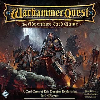 Portada juego de mesa Warhammer Quest: El juego de cartas de aventuras
