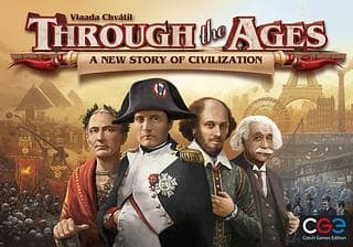Portada juego de mesa Through the Ages: Una Nueva Historia de la Civilización