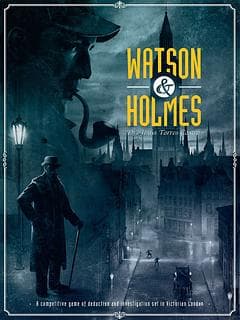 Portada juego de mesa Watson & Holmes