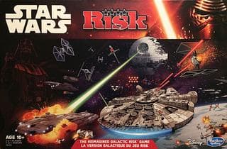 Portada juego de mesa Risk: Star Wars Edition
