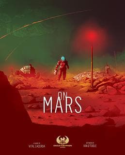 Portada juego de mesa On Mars
