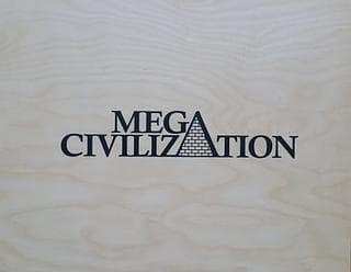 Portada juego de mesa Mega Civilization