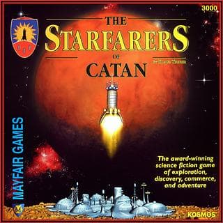Portada juego de mesa The Starfarers of Catan