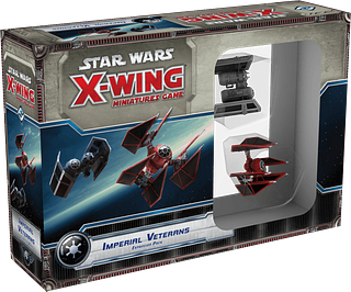 Portada juego de mesa Star Wars X-Wing: El juego de miniaturas – Veteranos Imperiales – Pack de Expansión
