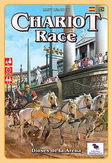 Portada juego de mesa Chariot Race: Dioses de la Arena