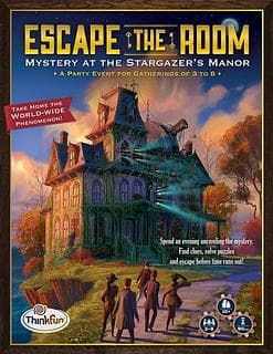Portada juego de mesa Escape the Room: Misterio en la Mansión del Observatorio