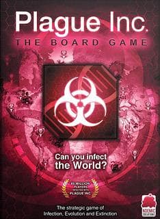 Portada juego de mesa Plague Inc.: The Board Game