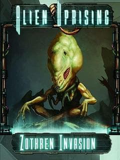 Portada juego de mesa Alien Uprising: Zothren Invasion
