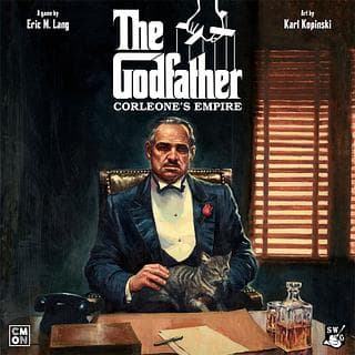 Portada juego de mesa El Padrino: El imperio Corleone