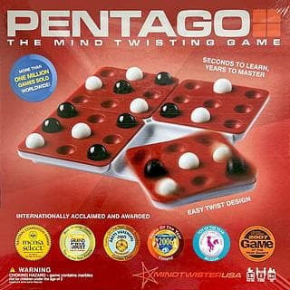Portada juego de mesa Pentago