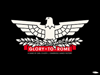 Portada juego de mesa Gloria a Roma