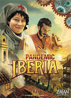 Portada juego de mesa Pandemic: Iberia