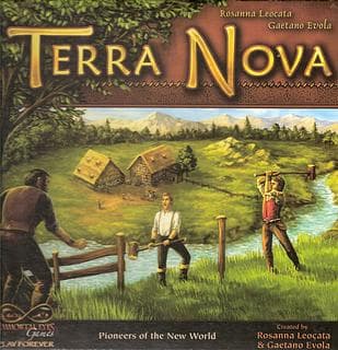Portada juego de mesa Terra Nova