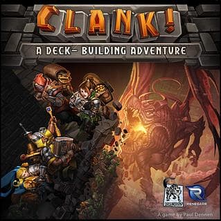 Portada juego de mesa Clank!: Una aventura de construcción de mazos