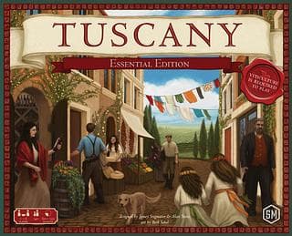 Portada juego de mesa Viticulture: Tuscany Edición Esencial